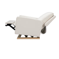 SIGI ELECTRONIC RECLINER & GLIDER IN ECO PERFORMANCE FABRIC WITH USB PORT - CREAM
