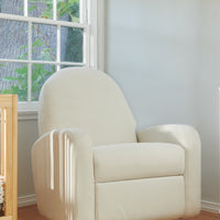 NAMI ELECTRONIC RECLINER AND SWIVEL GLIDER RECLINER WITH USB PORT - CREAM ECO PERFORMANCE FABRIC