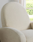 NAMI ELECTRONIC RECLINER AND SWIVEL GLIDER RECLINER WITH USB PORT - IVORY BOUCLE