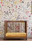 YUZU 8-IN-1 CONVERTIBLE CRIB WITH ALL AGES CONVERSION KITS - NATURAL WALNUT