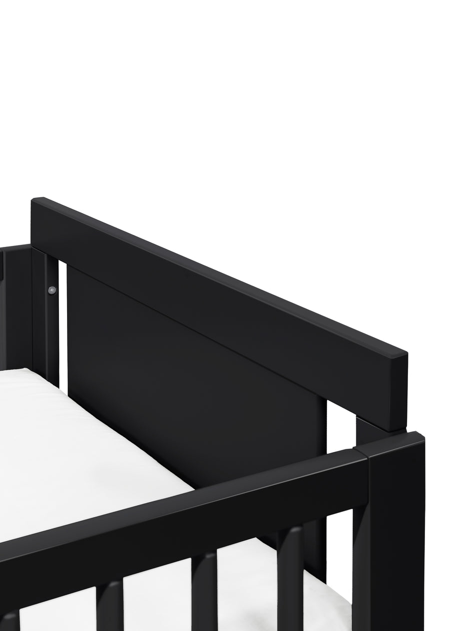 JUNIOR BED CONVERSION KIT FOR HUDSON AND SCOOT CRIB - BLACK
