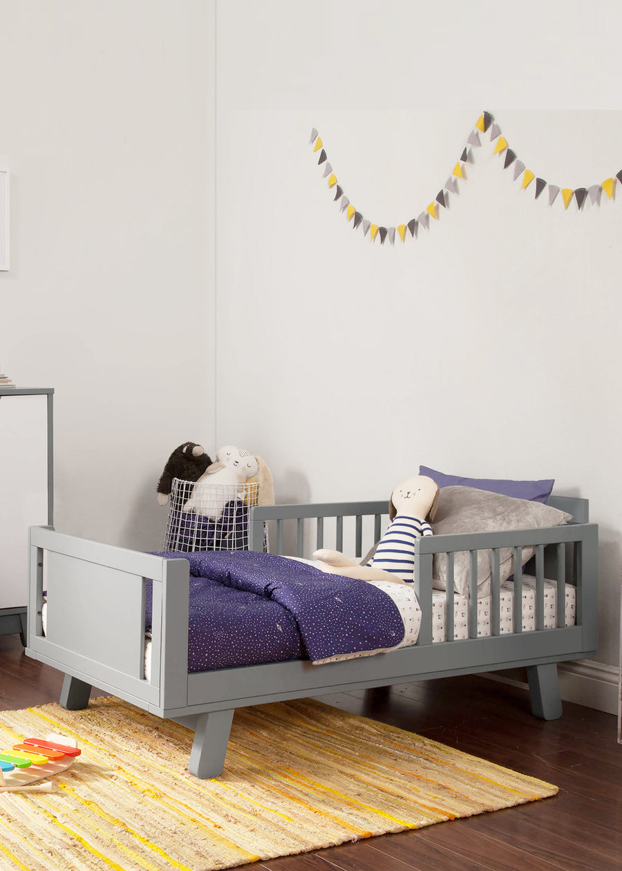 JUNIOR BED CONVERSION KIT FOR HUDSON AND SCOOT CRIB - GREY