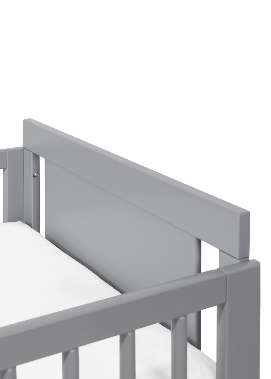 JUNIOR BED CONVERSION KIT FOR HUDSON AND SCOOT CRIB - GREY