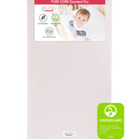 BABYLETTO PURE CORE CRIB MATTRESS WITH DRY WATERPROOF COVER - 2 STAGES