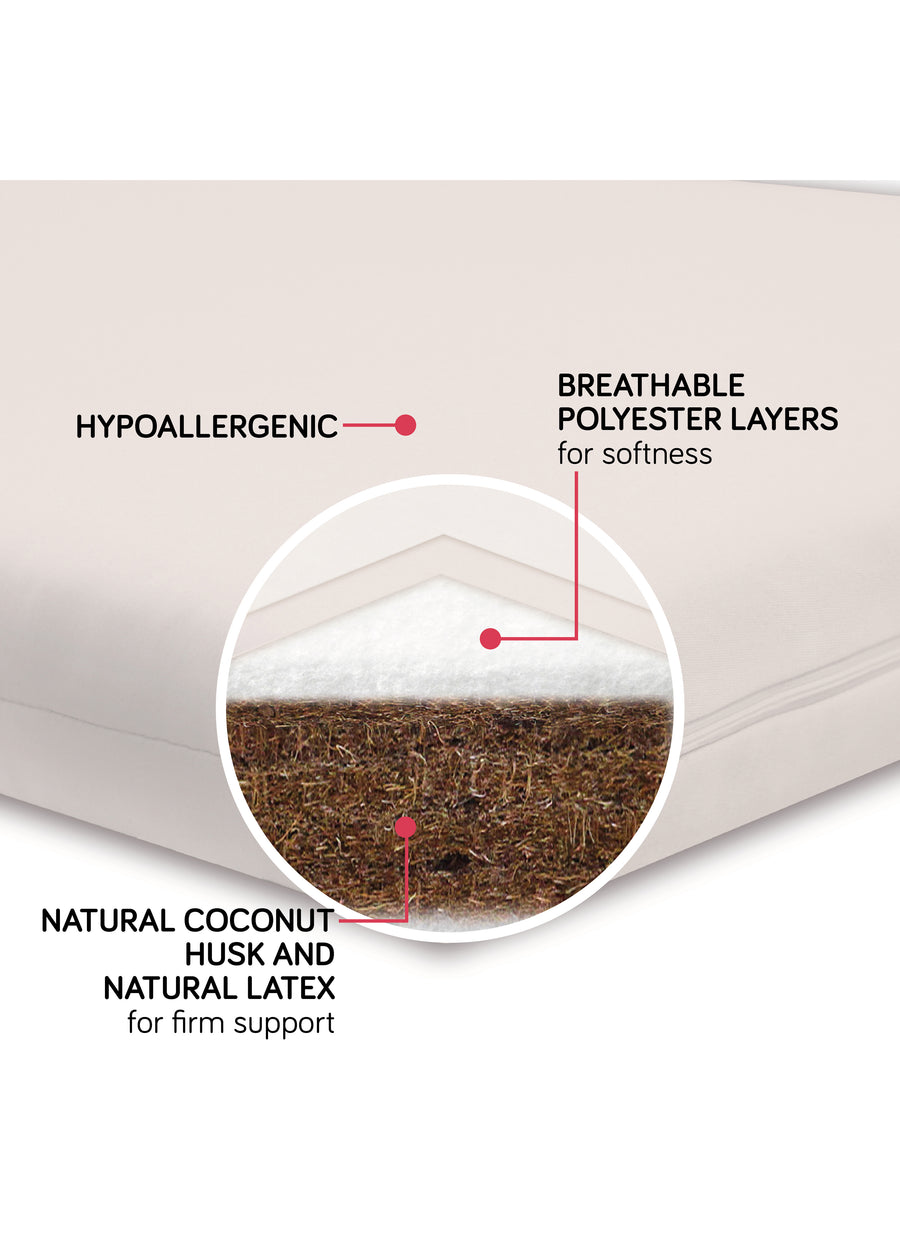 Coconut crib mattress store