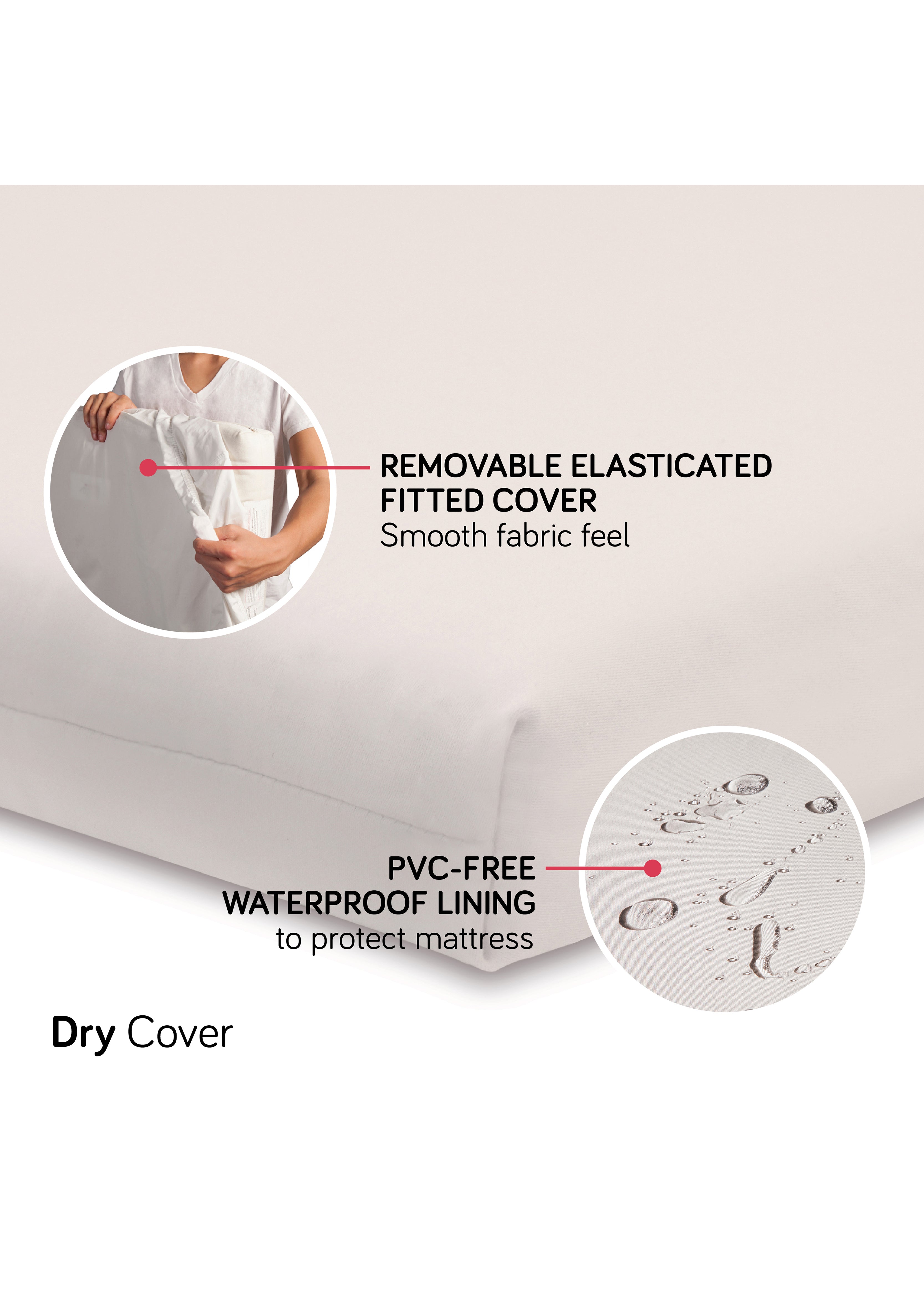 BABYLETTO coco core dry mattress eggy