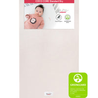 BABYLETTO COCO CORE CRIB MATTRESS WITH DRY WATERPROOF COVER - NATURALLY FIRM