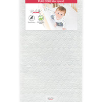 BABYLETTO PURE CORE MINI CRIB MATTRESS WITH HYBRID QUILTED WATERPROOF COVER