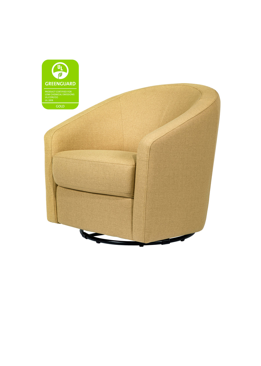 MADISON SWIVEL GLIDER IN ECO-PERFORMANCE FABRIC - DIJON TWILL