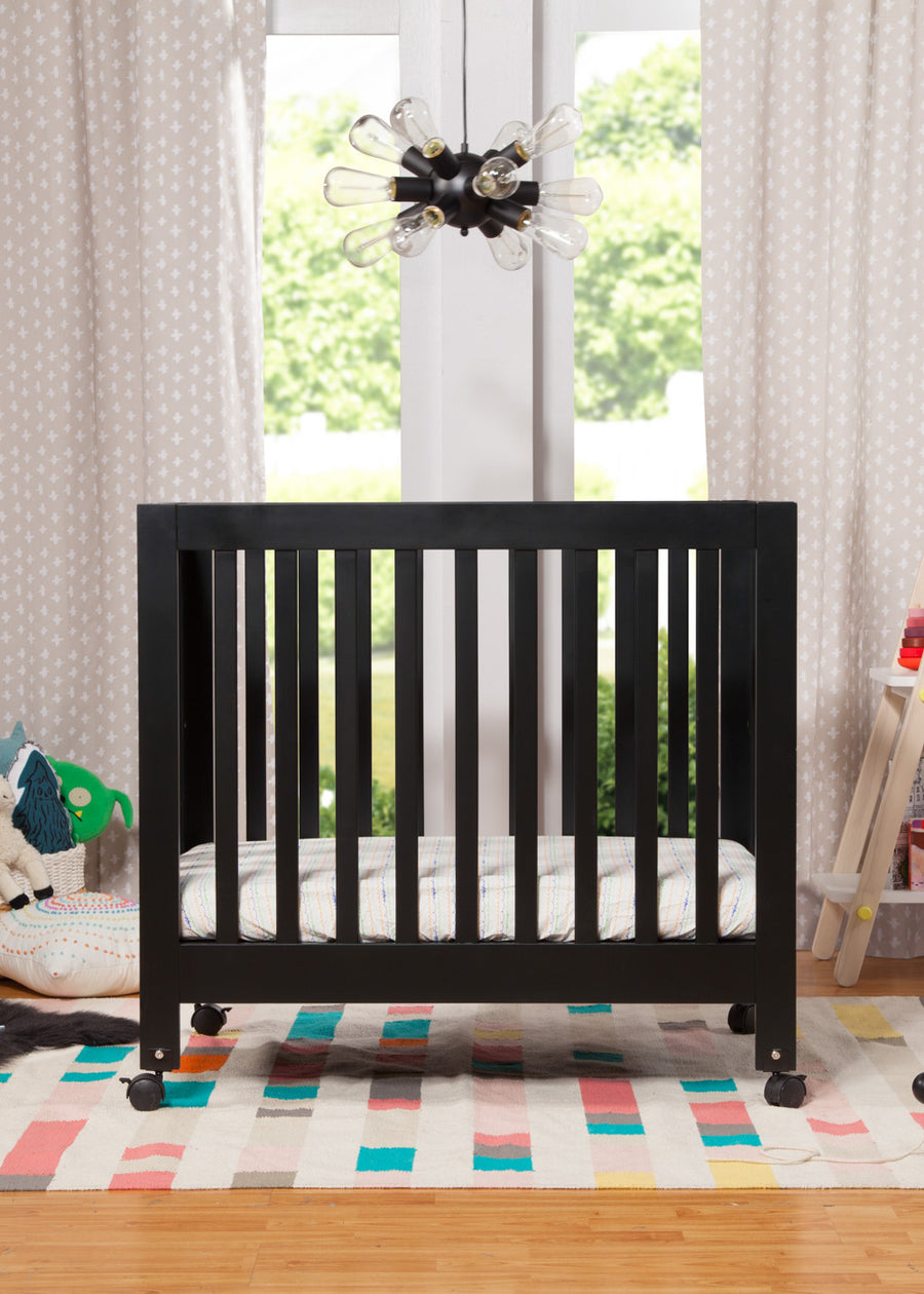 BABYLETTO origami mini crib BLACK – eggy