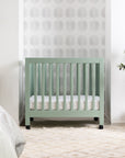 ORIGAMI MINI CRIB - LIGHT SAGE