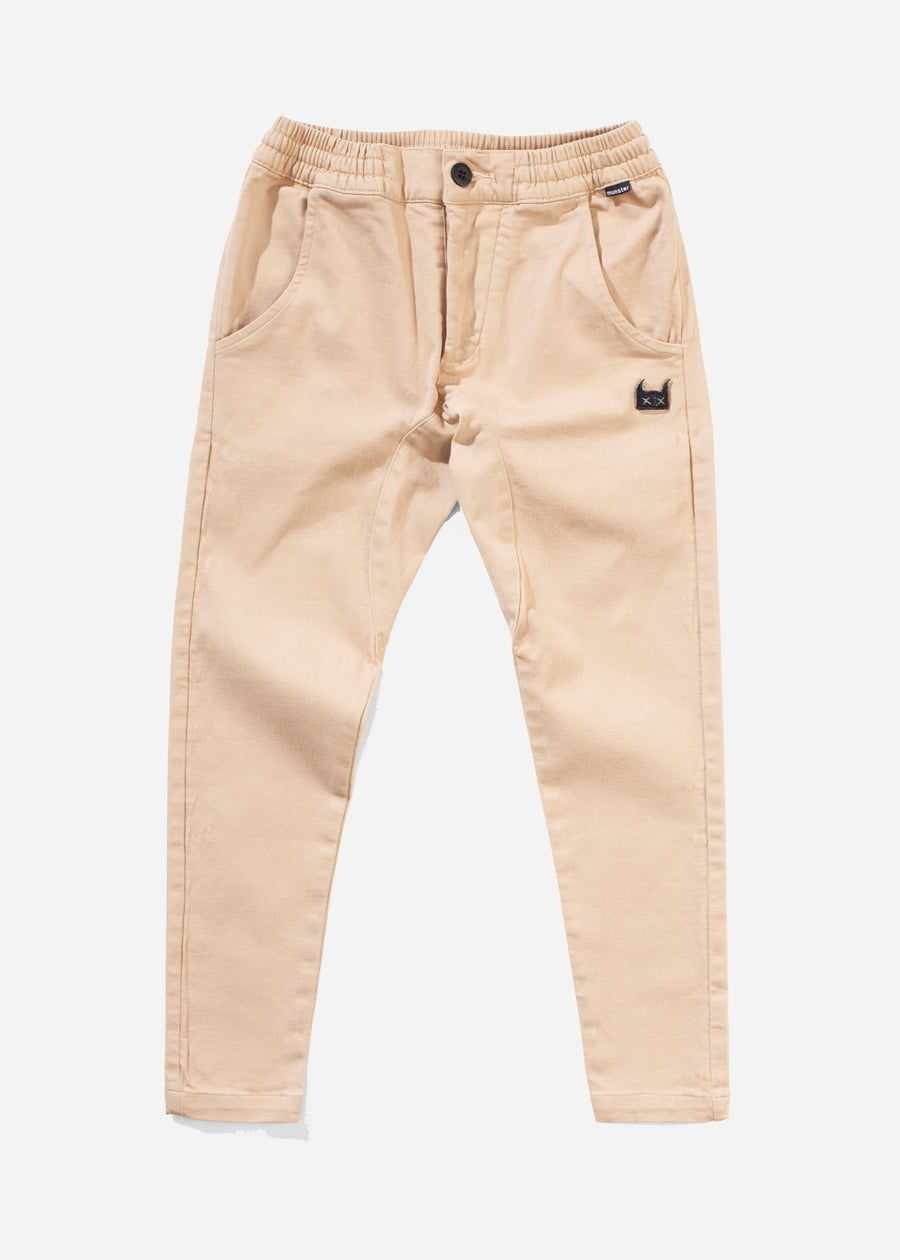 BEAM 2 SOLID PANT - WASHED SAND