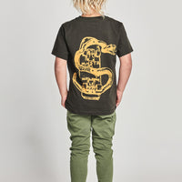 THATS SNAKE TEE - SOFT BLACK