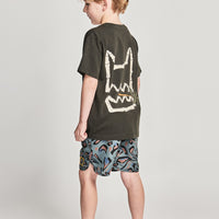 TOOTHPICK TEE - SOFT BLACK