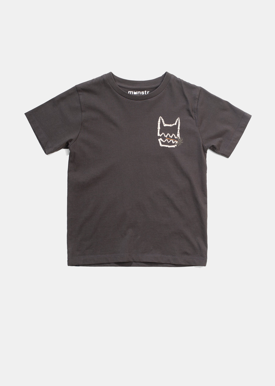 TOOTHPICK TEE - SOFT BLACK
