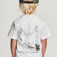 TOOTHPICK TEE - WHITE