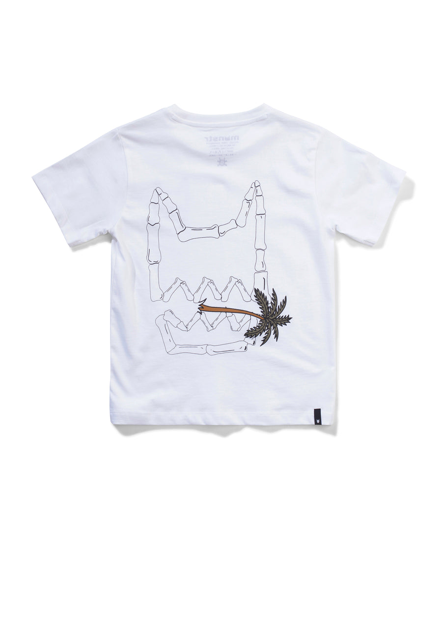 TOOTHPICK TEE - WHITE