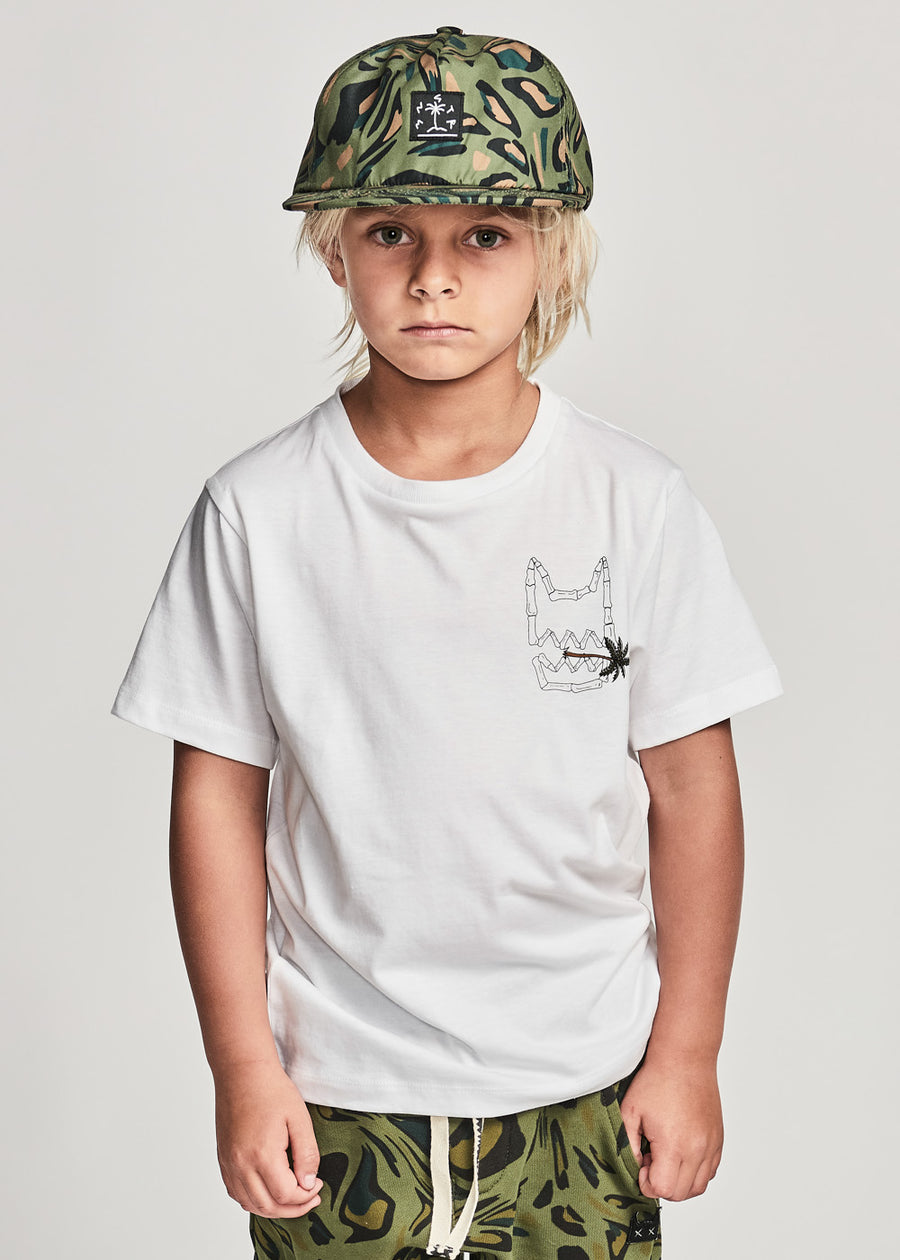 TOOTHPICK TEE - WHITE