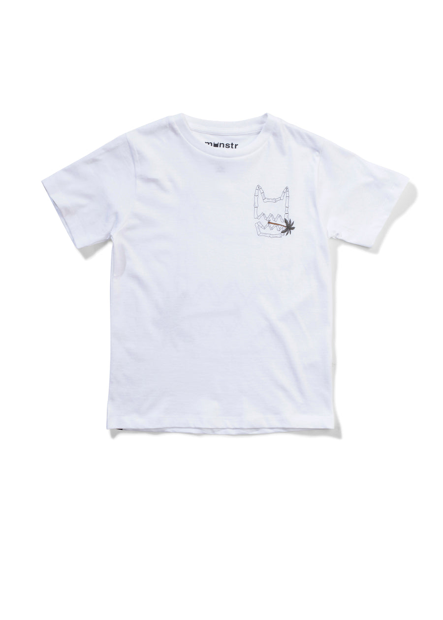 TOOTHPICK TEE - WHITE