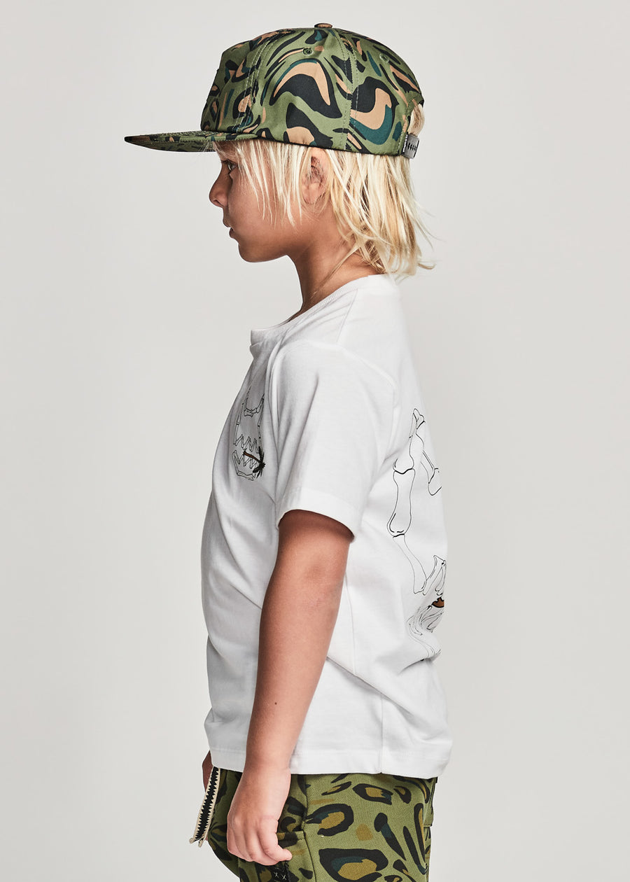 TOOTHPICK TEE - WHITE