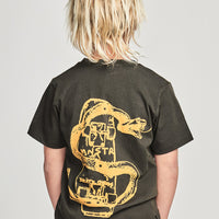 THATS SNAKE TEE - SOFT BLACK