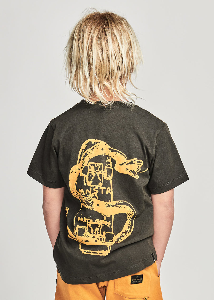 THATS SNAKE TEE - SOFT BLACK
