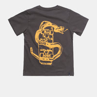 THATS SNAKE TEE - SOFT BLACK