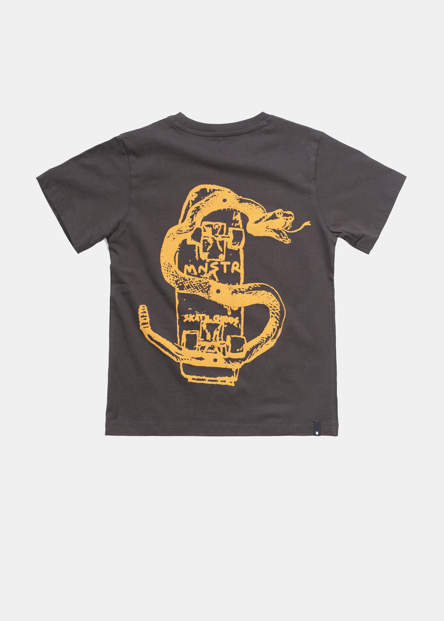 THATS SNAKE TEE - SOFT BLACK