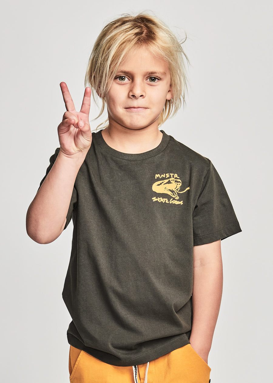THATS SNAKE TEE - SOFT BLACK