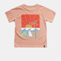 SUNSET TEE - FAWN