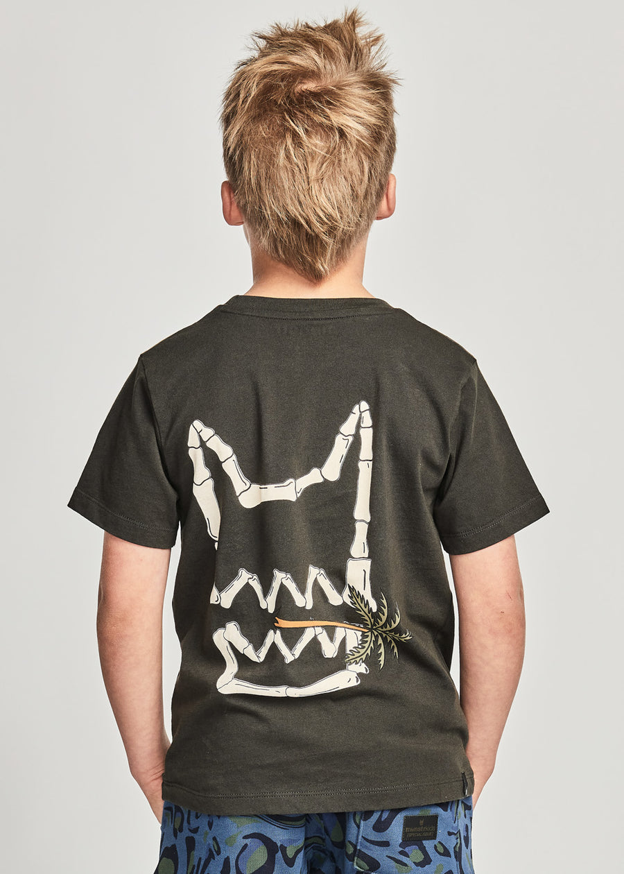 TOOTHPICK TEE - SOFT BLACK