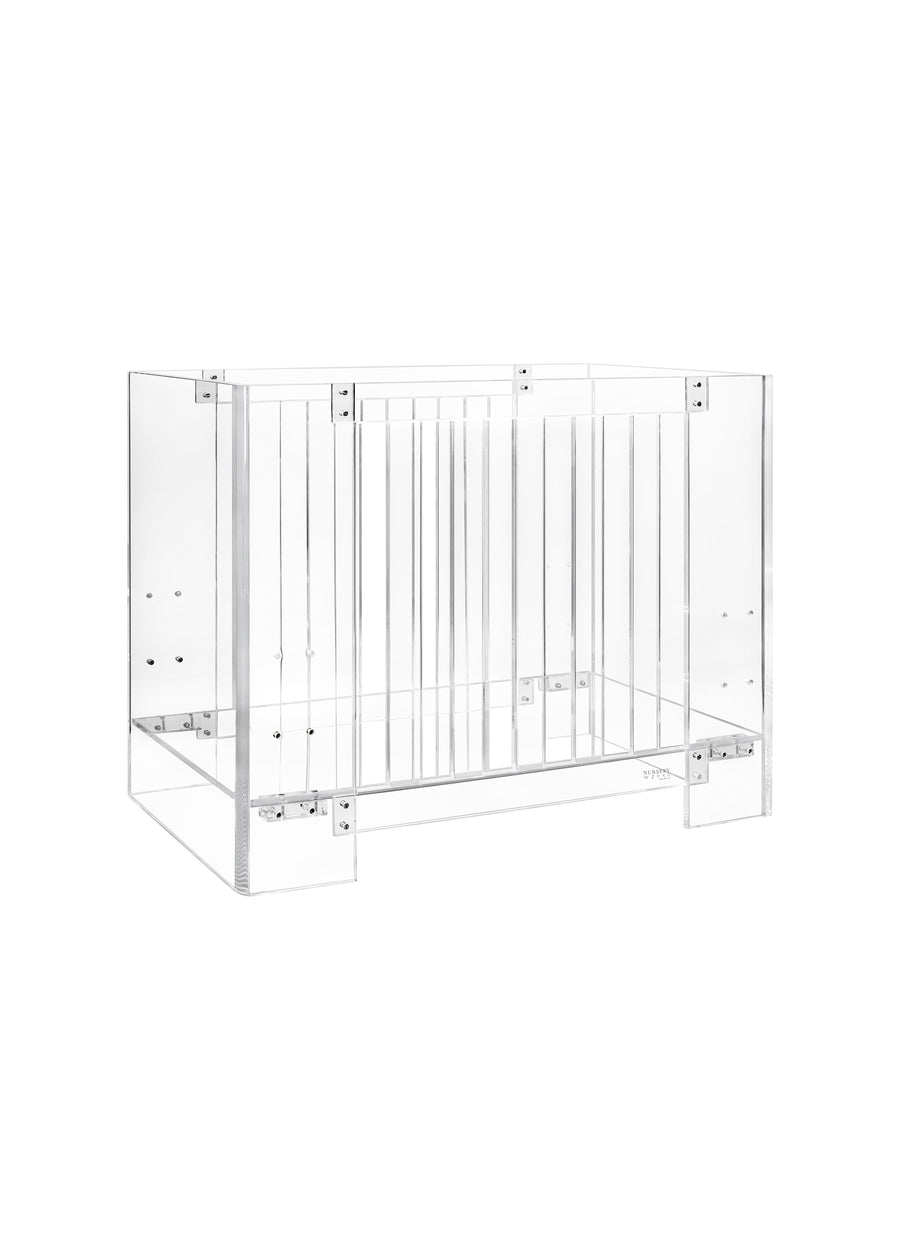 VETRO MINI CRIB WITH PURE CORE MINI CRIB MATTRESS