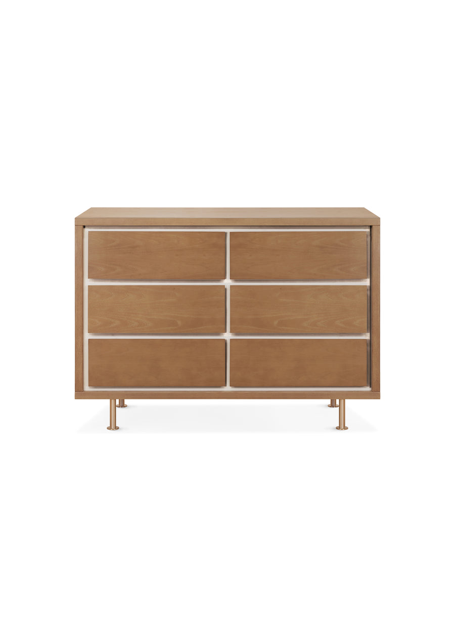 NOVELLA 6-DRAWER DOUBLE DRESSER