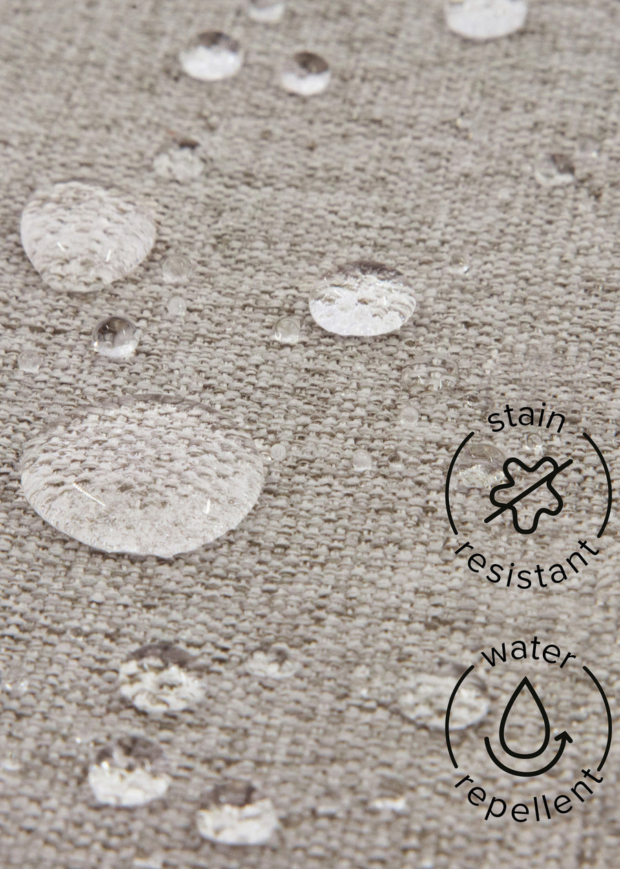 COMPASS ROCKER IN ECO PERFORMANCE FABRIC - GREY ECO WEAVE