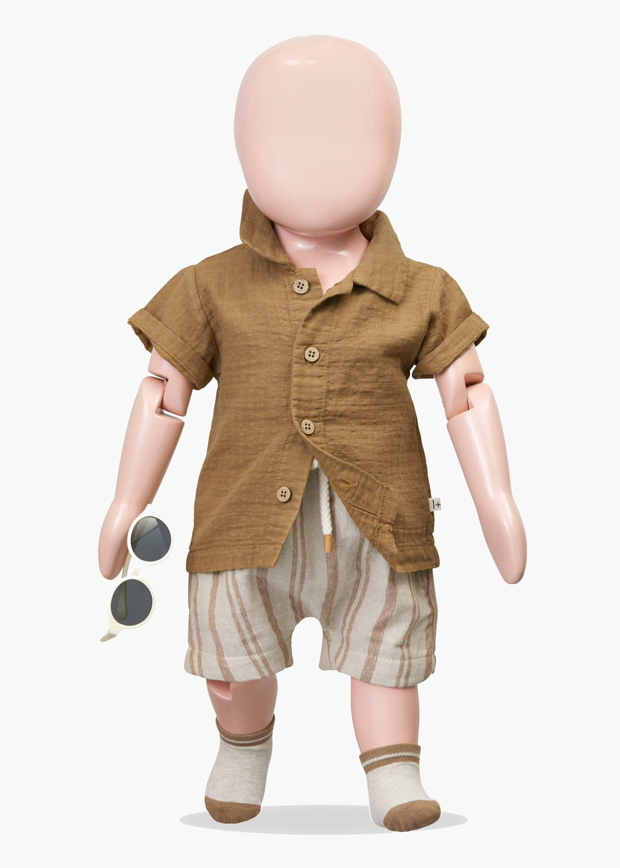 PETER BERMUDA SHORTS - BISCOTTO