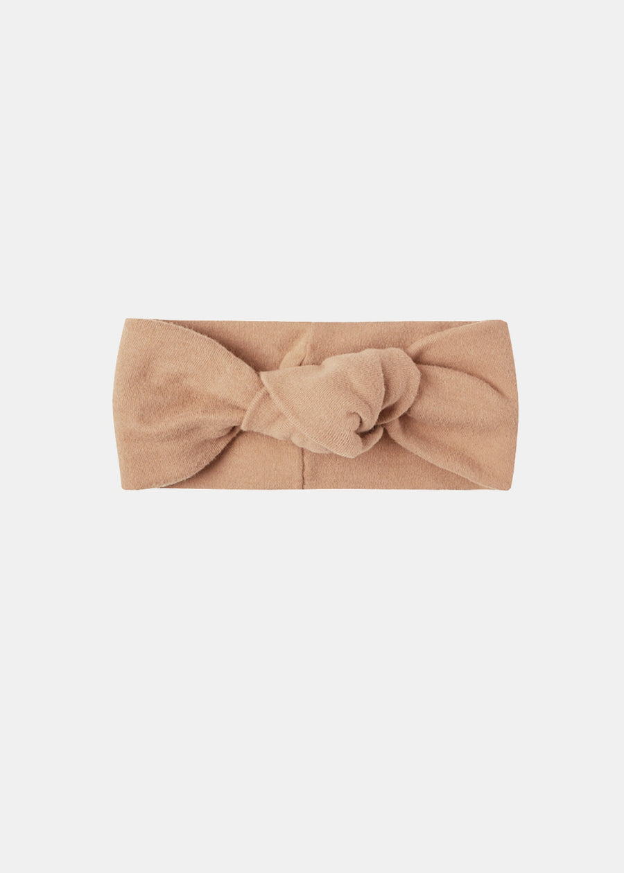 KNOTTED QUINCY HEADBAND - APRICOT