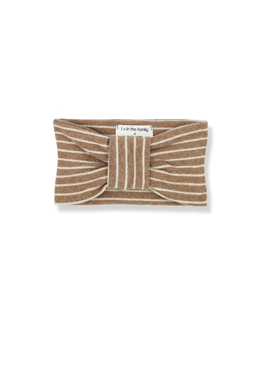 RUTH BANDEAU HEADBAND - CARAMEL