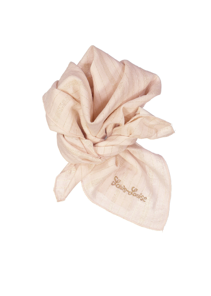 SISSI SCARF - PINK LUREX