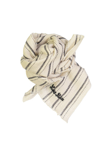 SISSI SCARF - BLACK/WHITE