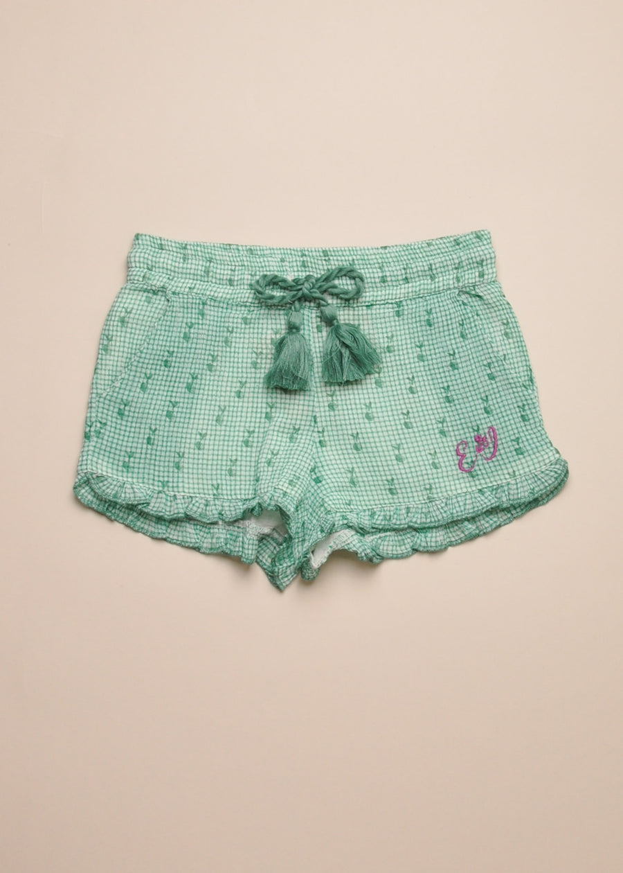 REINETTE GINGHAM SHORTS