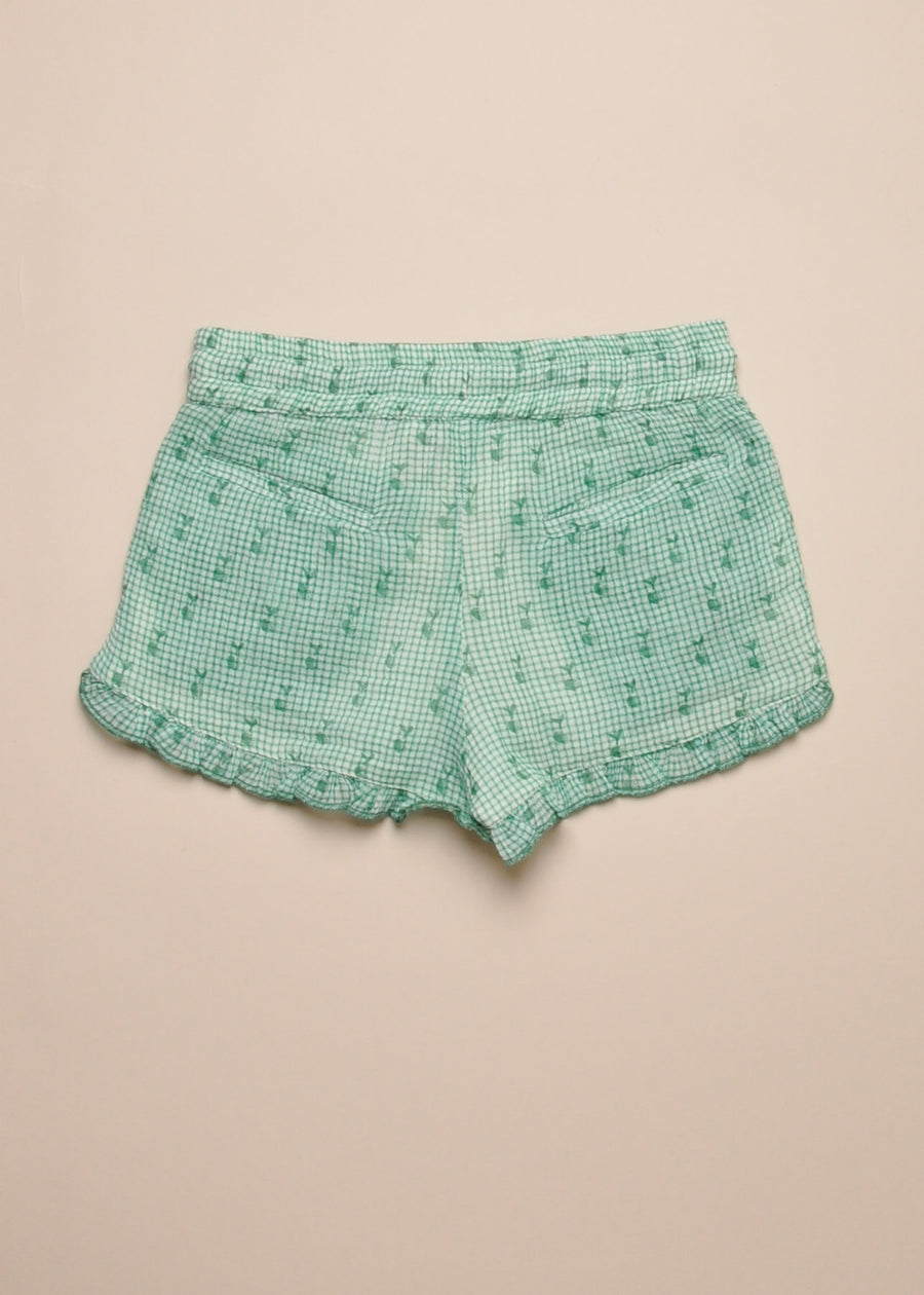 REINETTE GINGHAM SHORTS