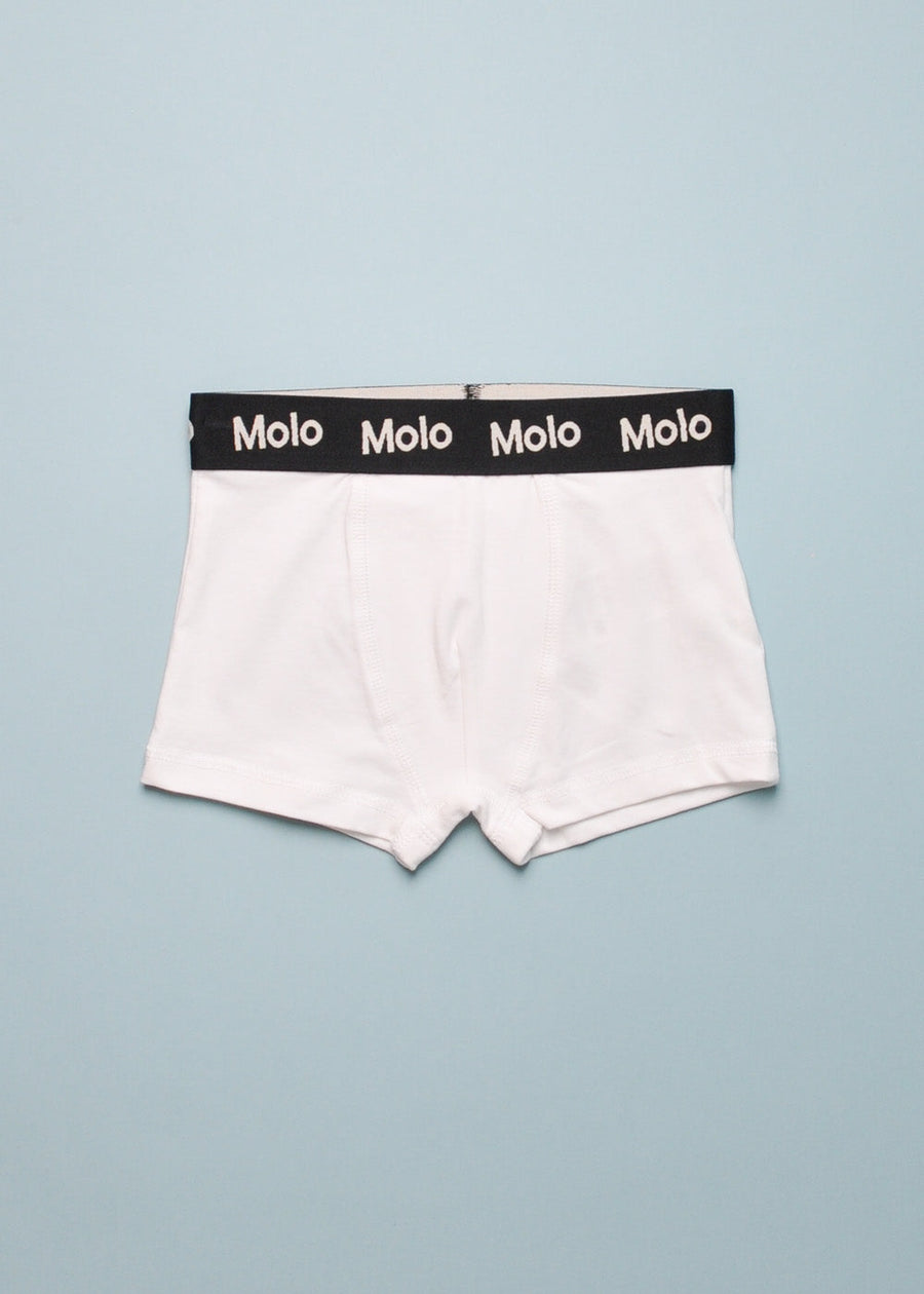 JUSTIN BOXERS - 2 PACK - BLACK/WHITE