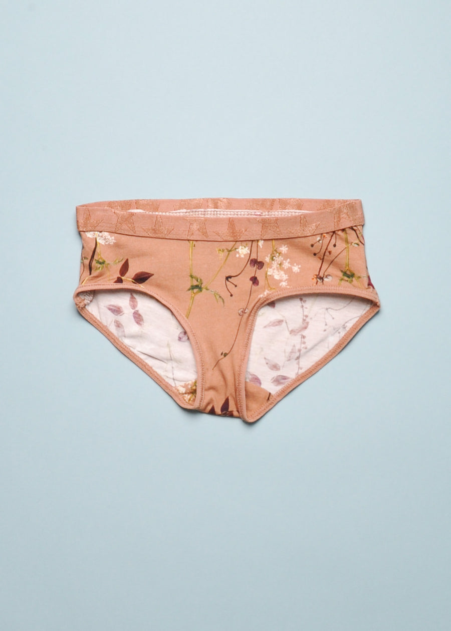 JANA PANTIES - 2 PACK - LILAC/BRANCHES