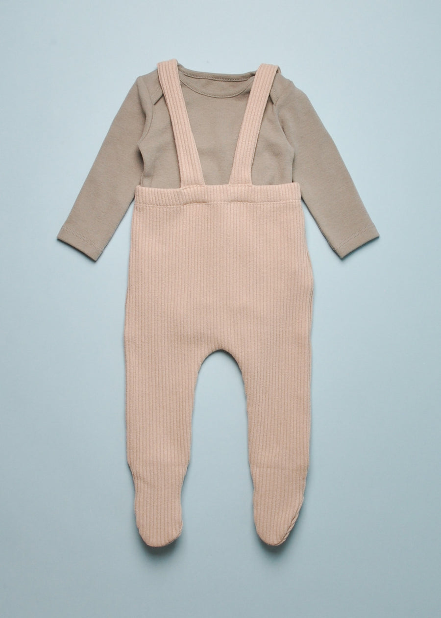 LAP SHOULDER ONESIE - SAGE