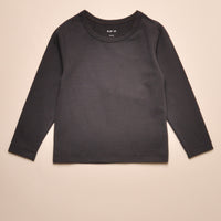 JERSEY LYCRA TEE - CHARCOAL