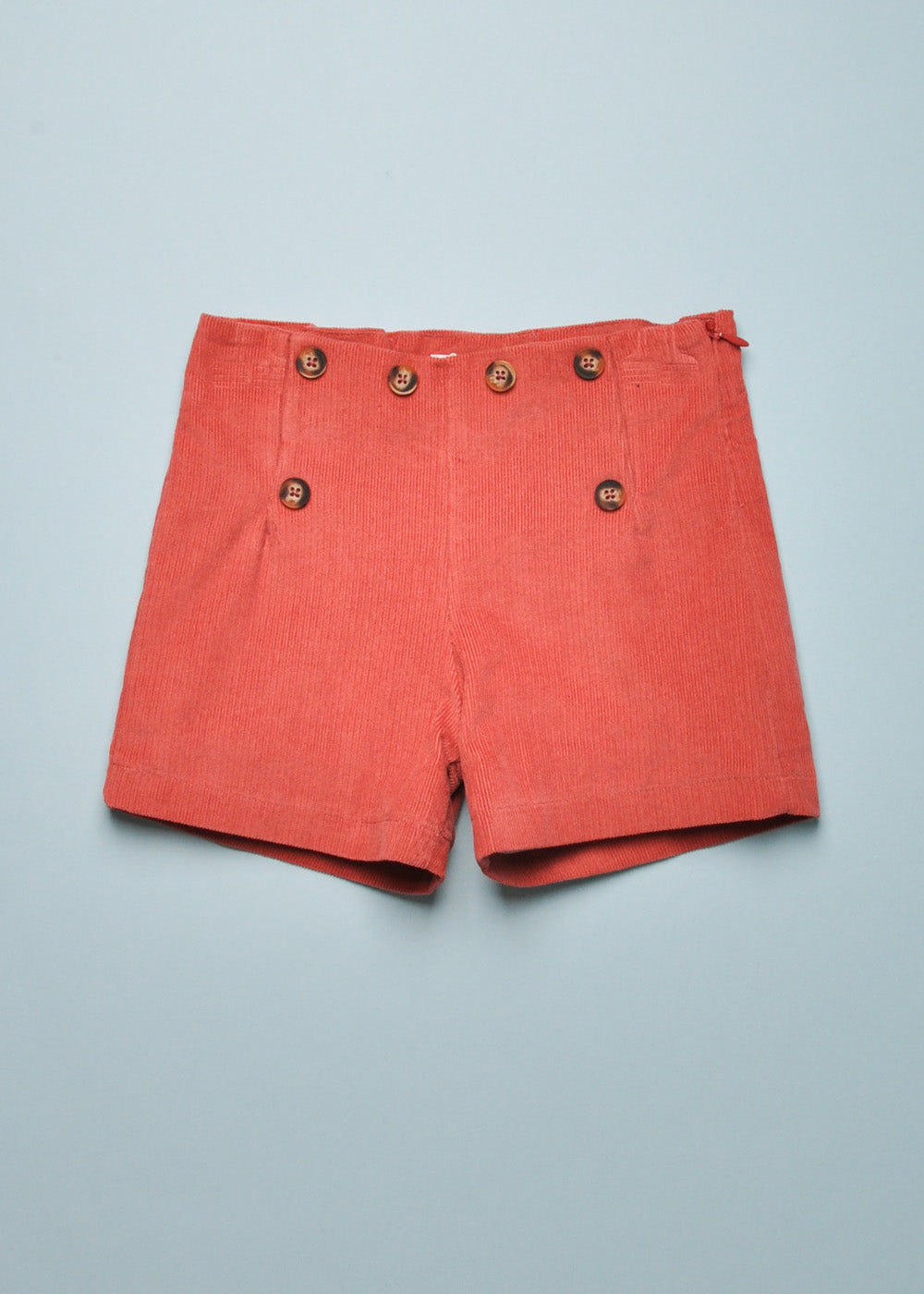 CORDUROY BUTTON SHORTS