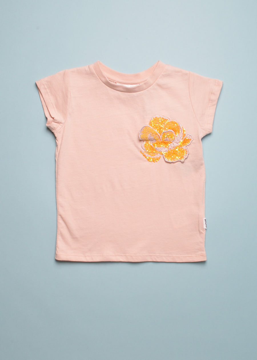 RANVA SEQUIN ROSES TEE