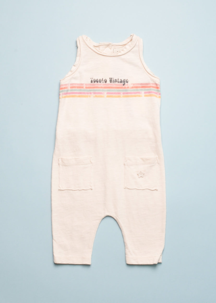 TANK LOGO ROMPER