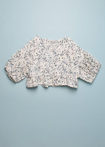 ANIMAL PRINT BLOUSE