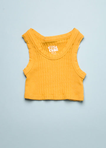 CRUZ TANK TOP - YELLOW